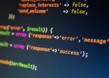 Graphic: PHP code