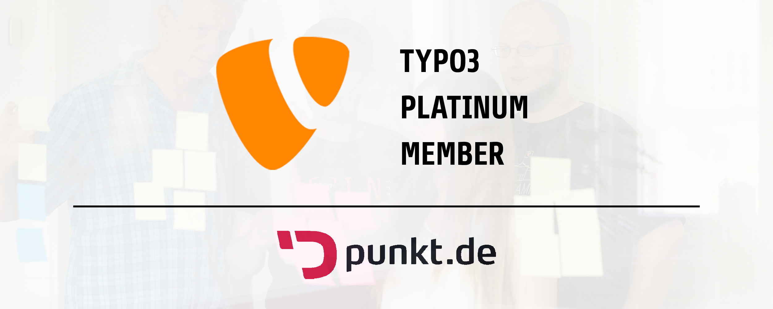punkt.de ist TYPO3 Platinum Member