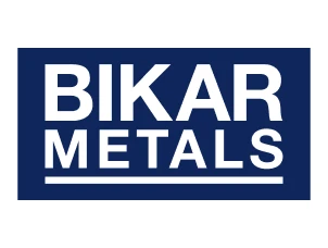 Zu sehen ist ein ipad, das die Website der BIKAR Metals anzeigt.