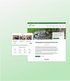 Relaunch des zentralen Webauftritts PH-KA