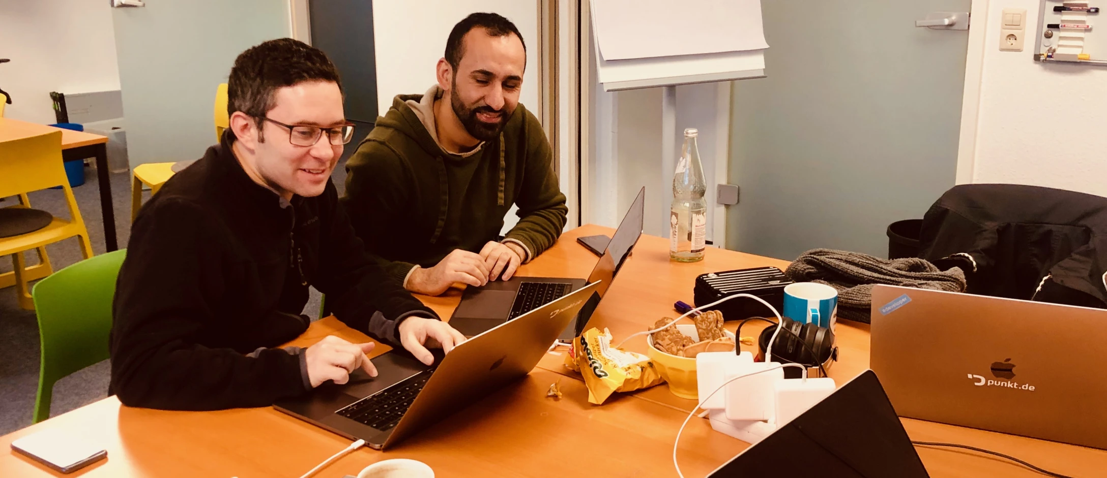 Und natürlich jede Menge Coding