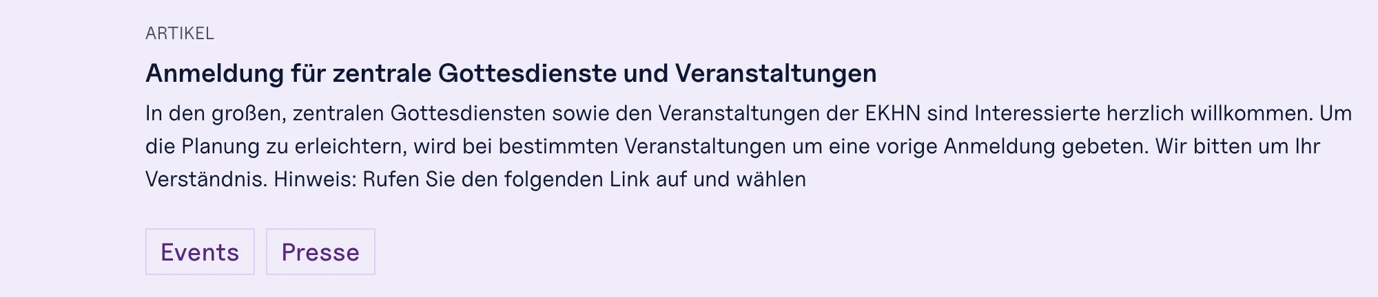 Search result enriched with taxonomy data