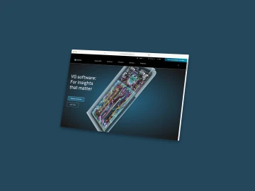 Relaunch Volume Graphics / Hexagon Case Study