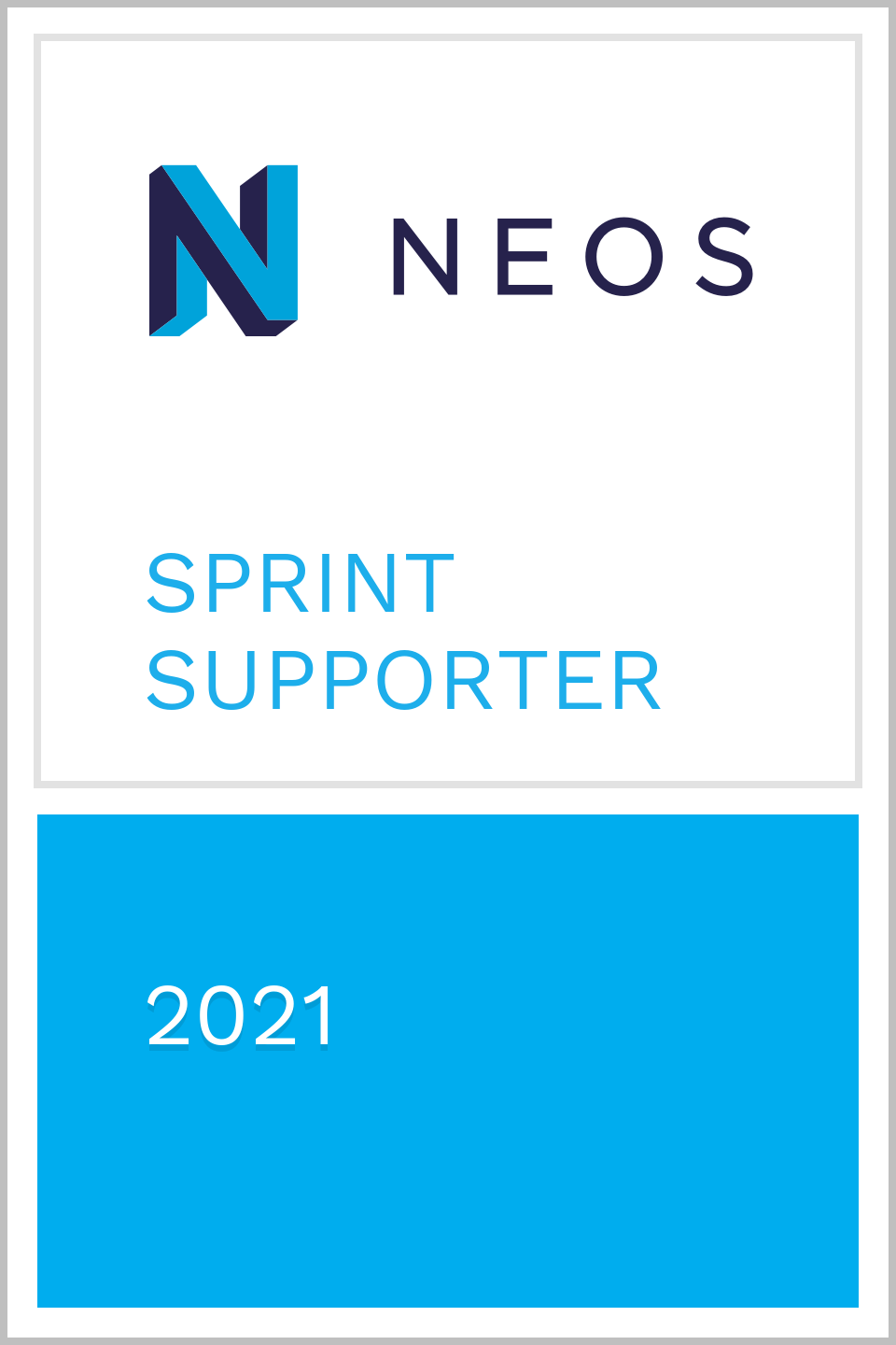 Neos Sprint Supporter Logo