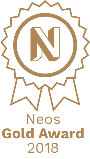 Logo vom Neos Gold Award 2018