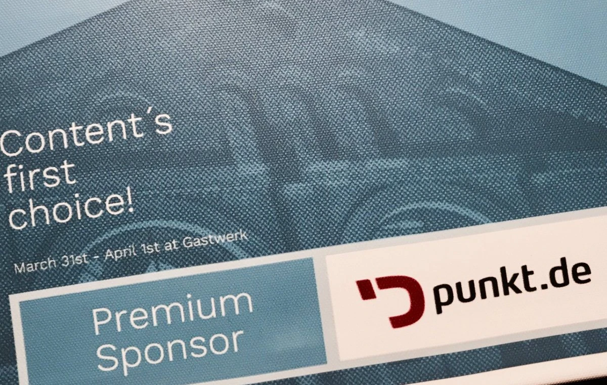 Werbung als Premium Sponsor