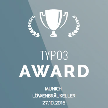 Logo vom TYPO3 Award 2016