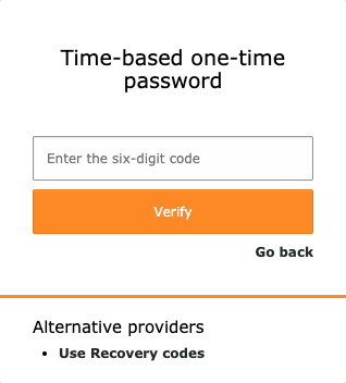 Time-based one-time password