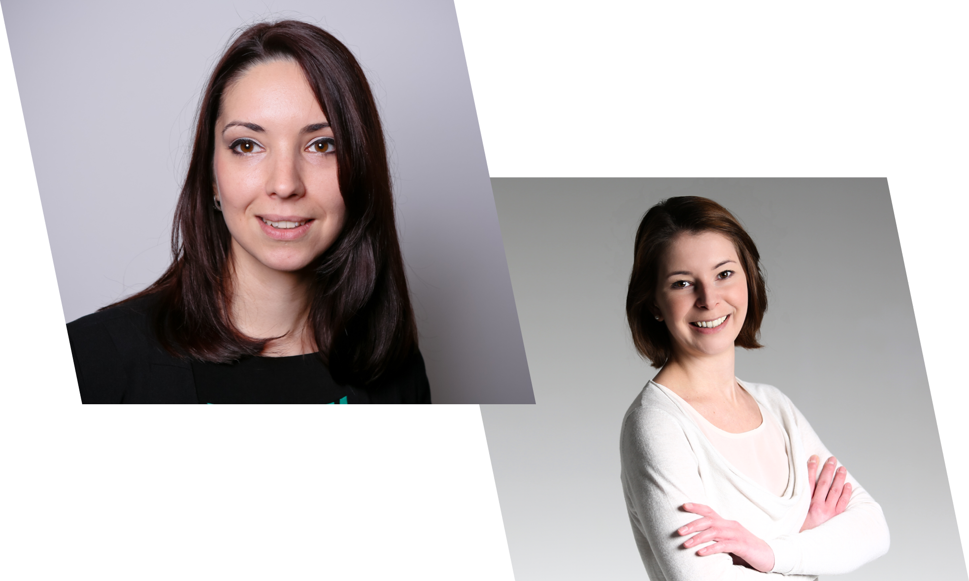 Our partners from Mandelkern: Andrea Oechsler and Yasmin Hameed